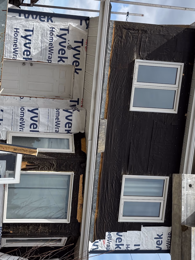 House wrap & weather barrier